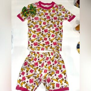 Vintage Lion King pajamas AOP print
